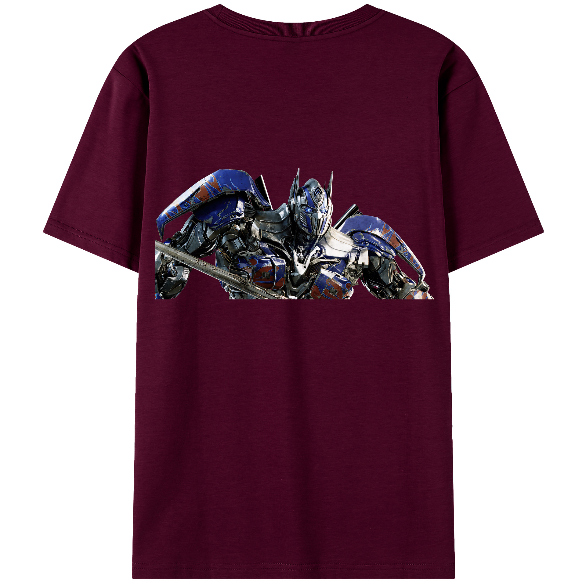 （画像用） Transformers トランスフォーマー レディース半袖Tシャツ(バックプリント)